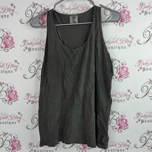 Comfort Colors tank top flowy baggy grey Charcoal Tank Top